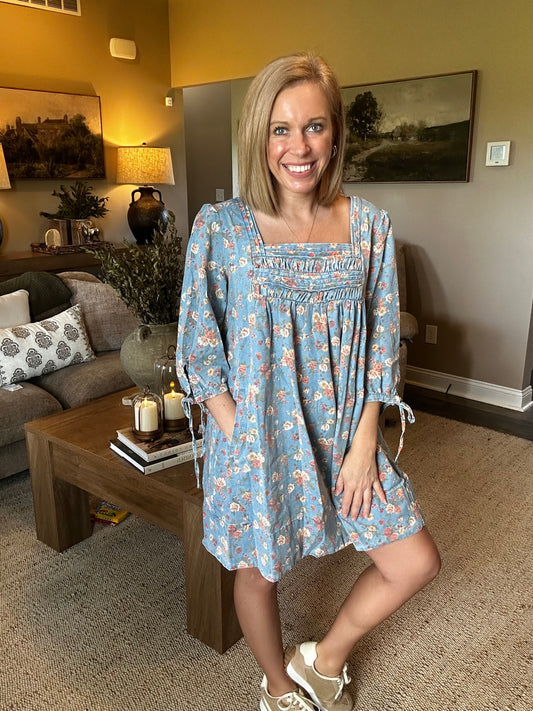 The Savannah Floral Dress 🌸