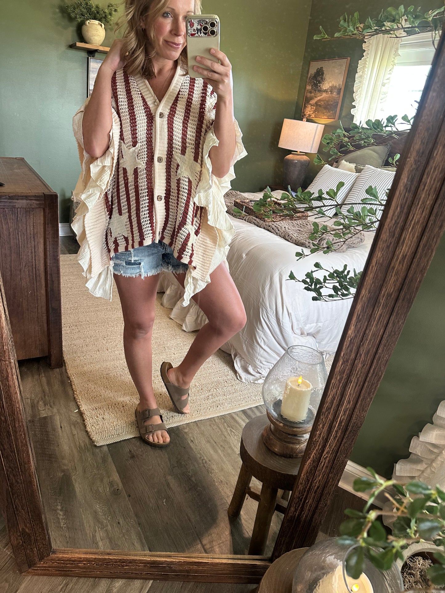 Stars & Stripes Charm Top