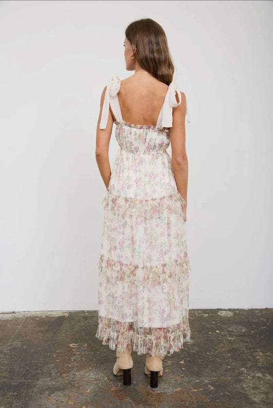 Whispering Petals Maxi Dress