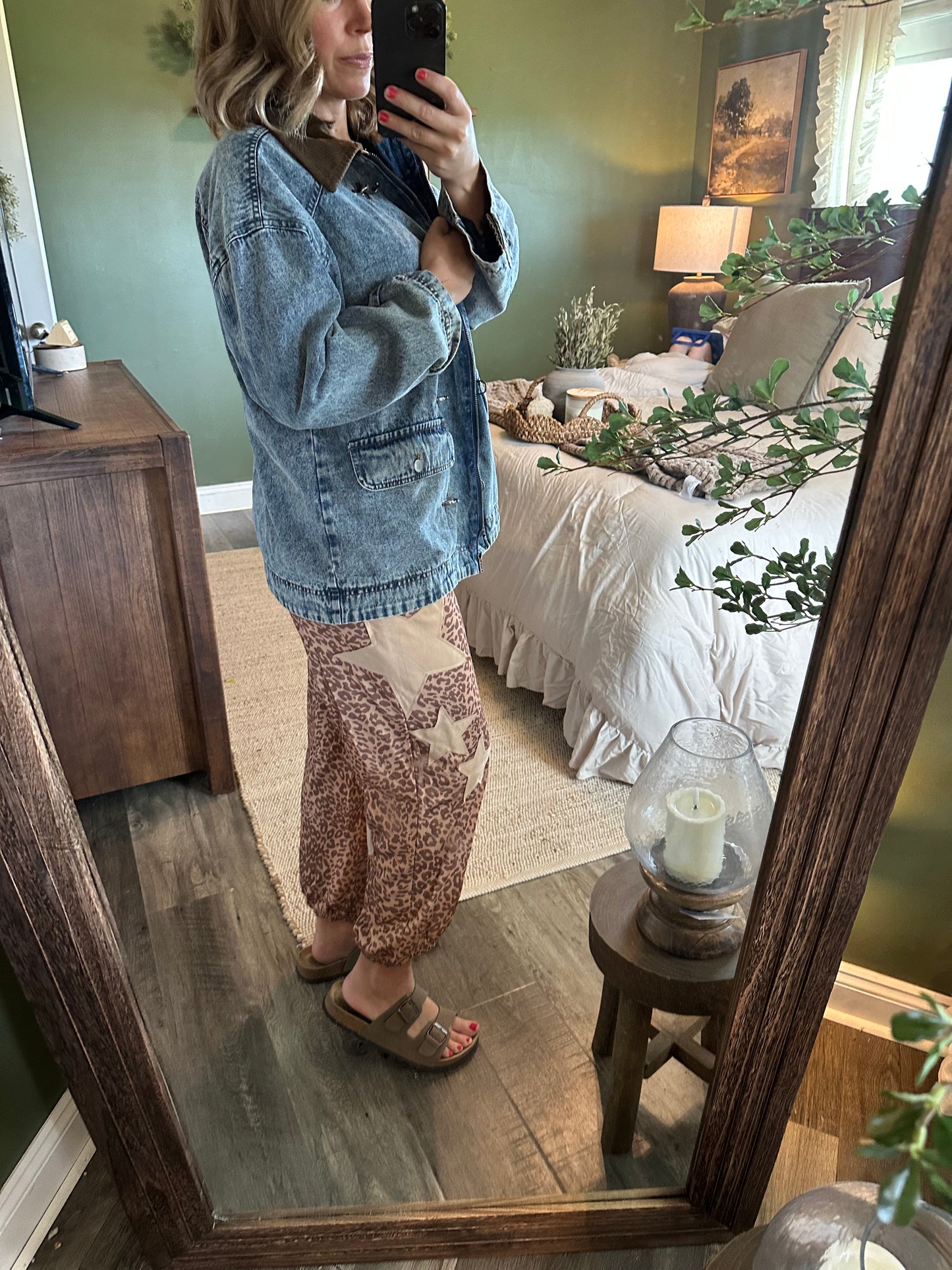 Vintage Trails Denim Jacket 🤎✨