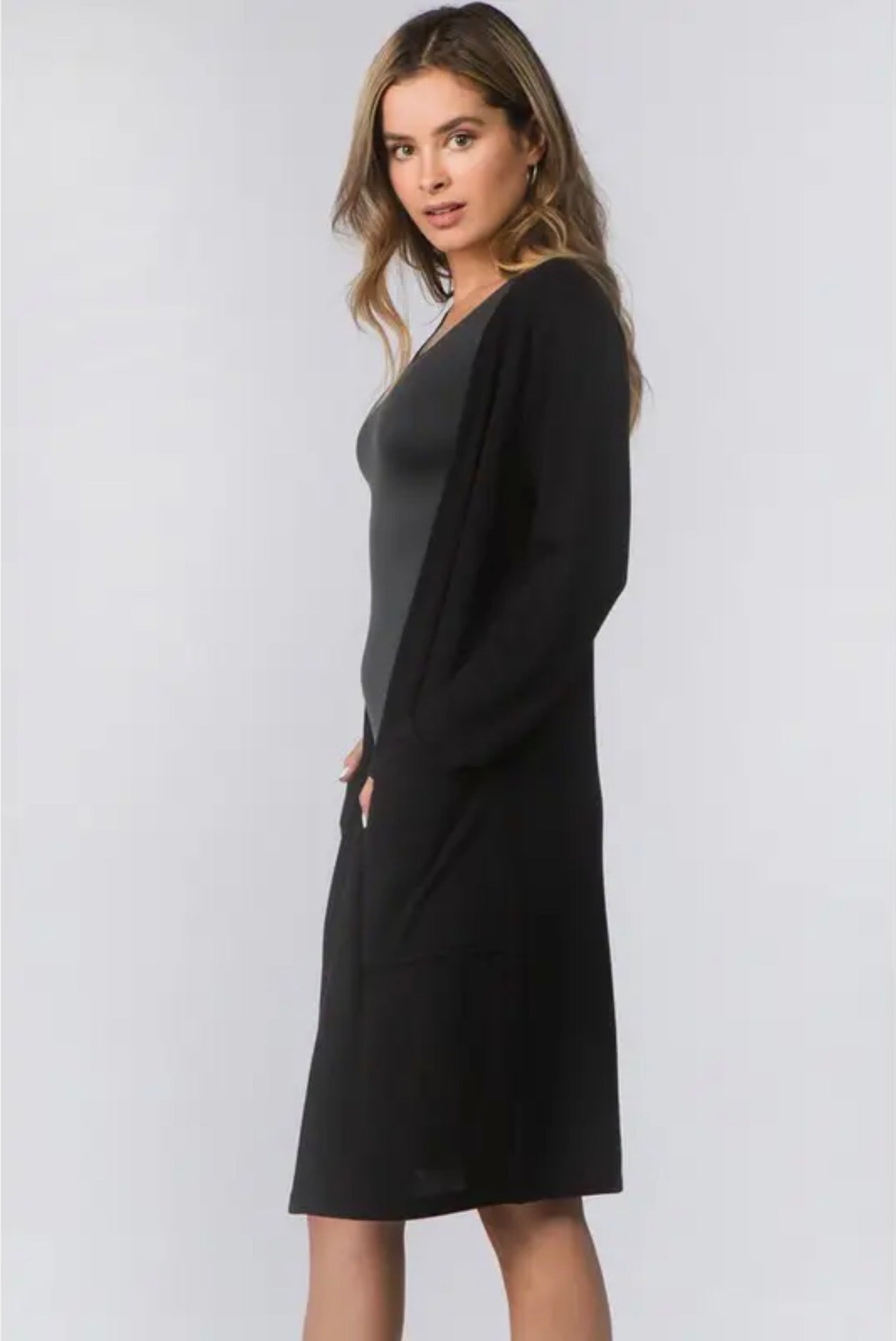 The Amelia Longline Cardigan by Yelete