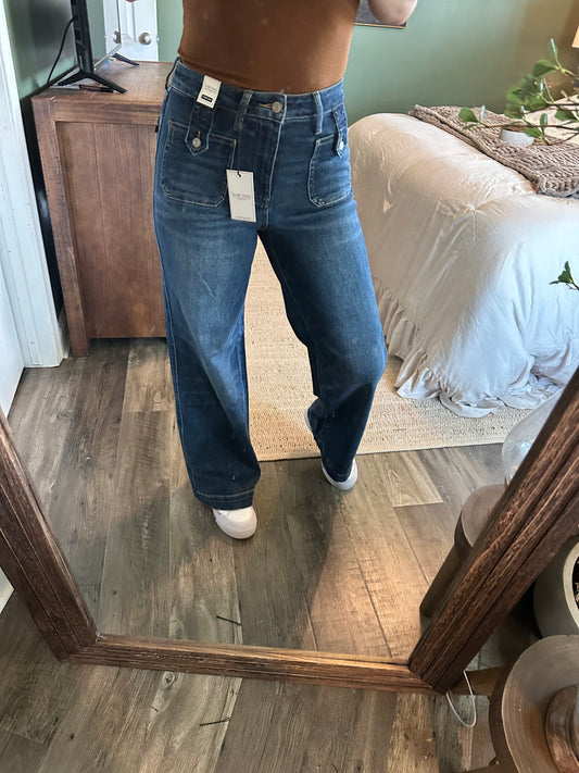 The Vintage Muse Wide Leg Judy Blues