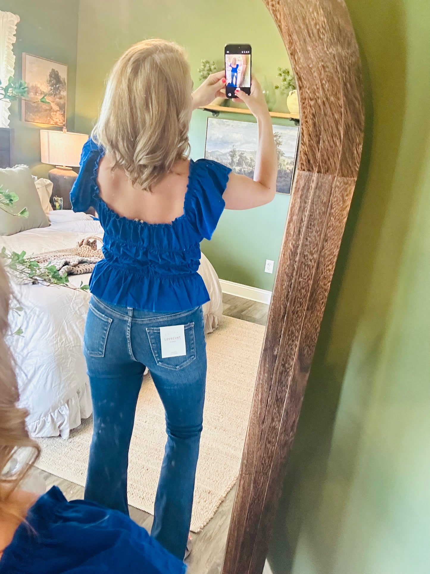 Cobalt Charm Blouse 💙✨