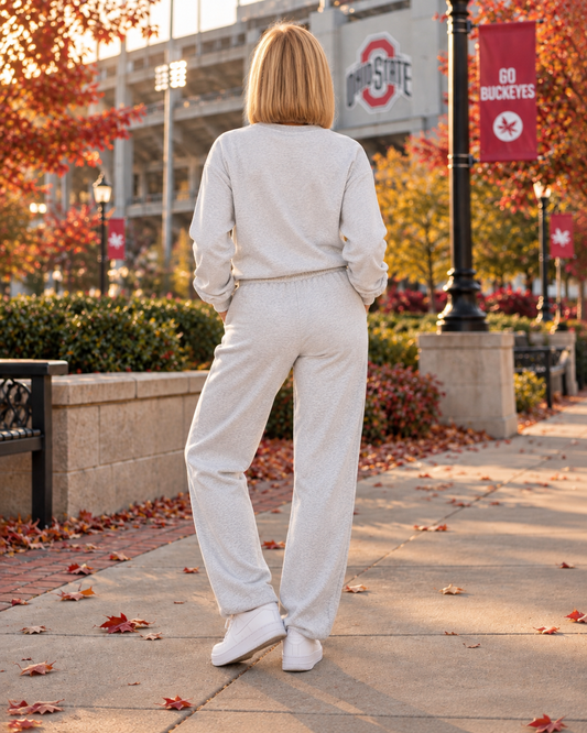 Buckeyes Script Crewneck