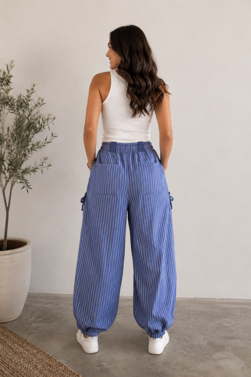 Chambray Breeze Jogger
