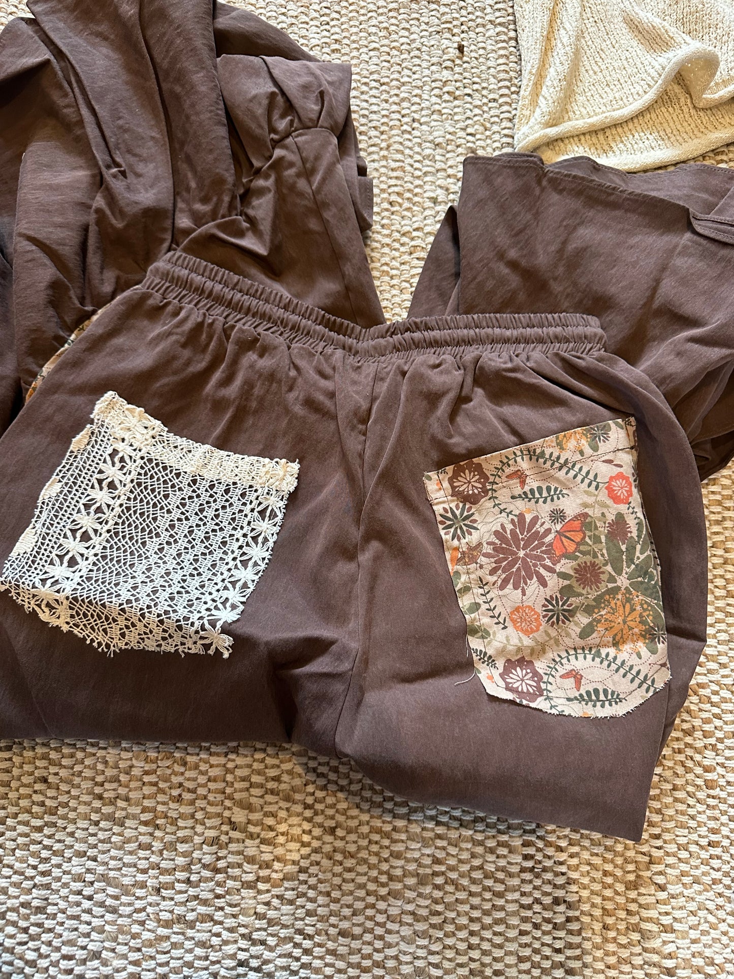 Harvest Patchwork Palazzo Pants