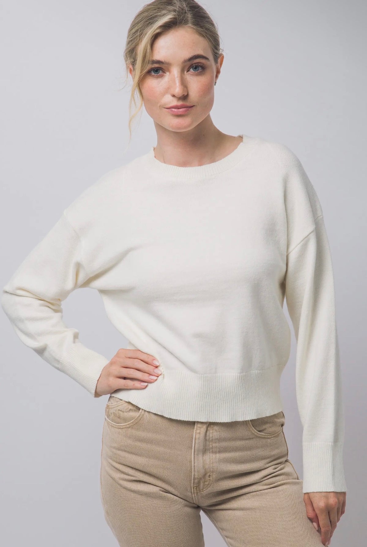 The Hadley Everyday Knit Sweater 🤍