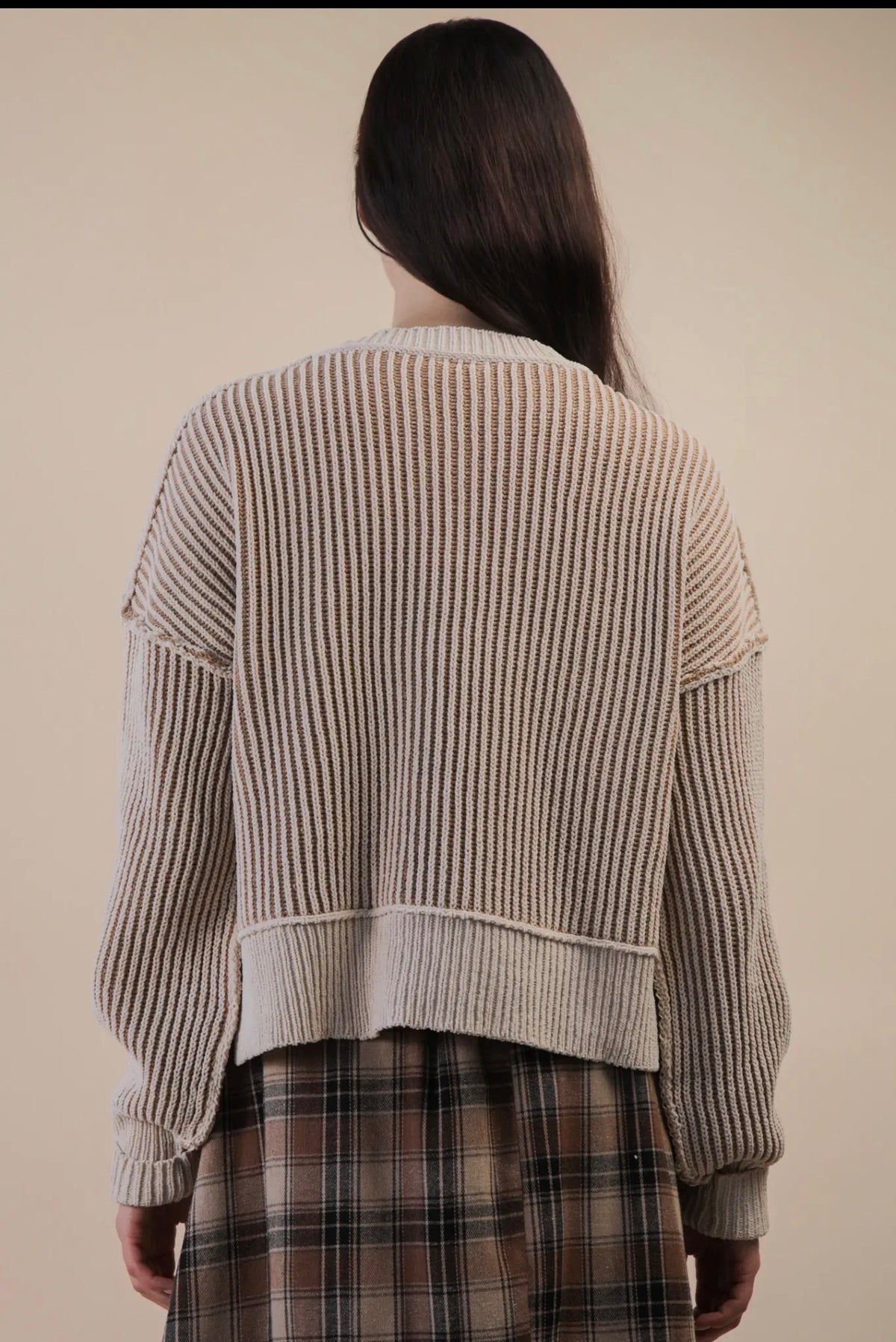 The Marlowe Striped Knit Sweater