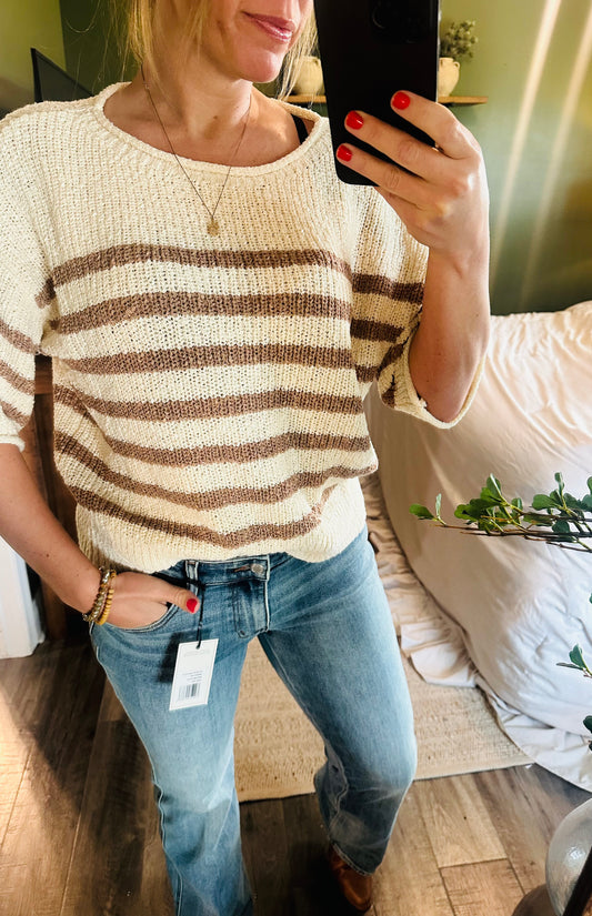 Maple Lane Stripe Sweater