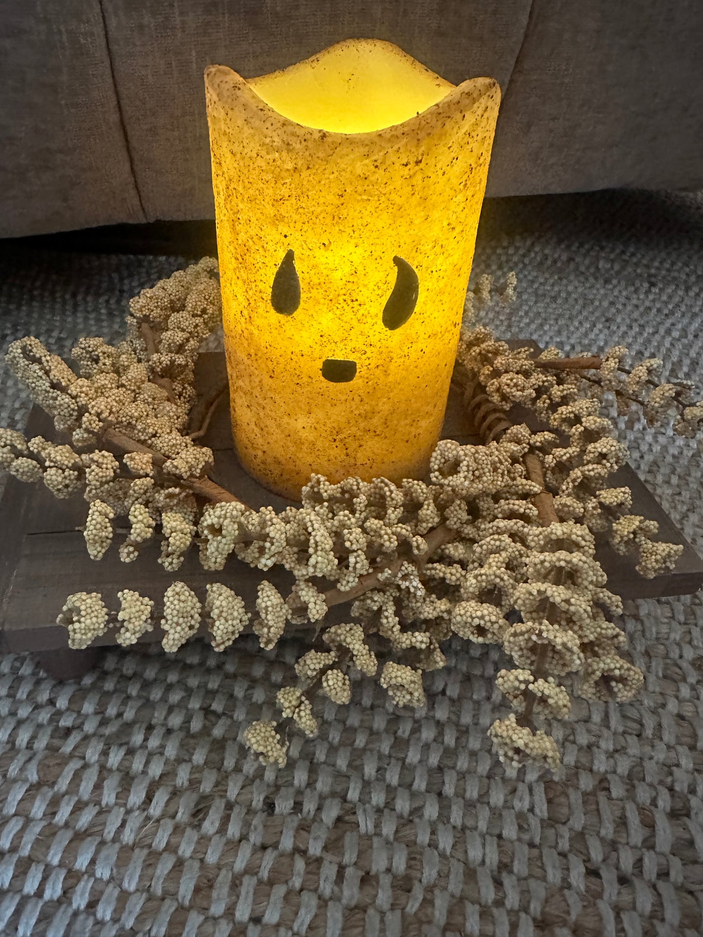 Golden Meadow Candle Ring
