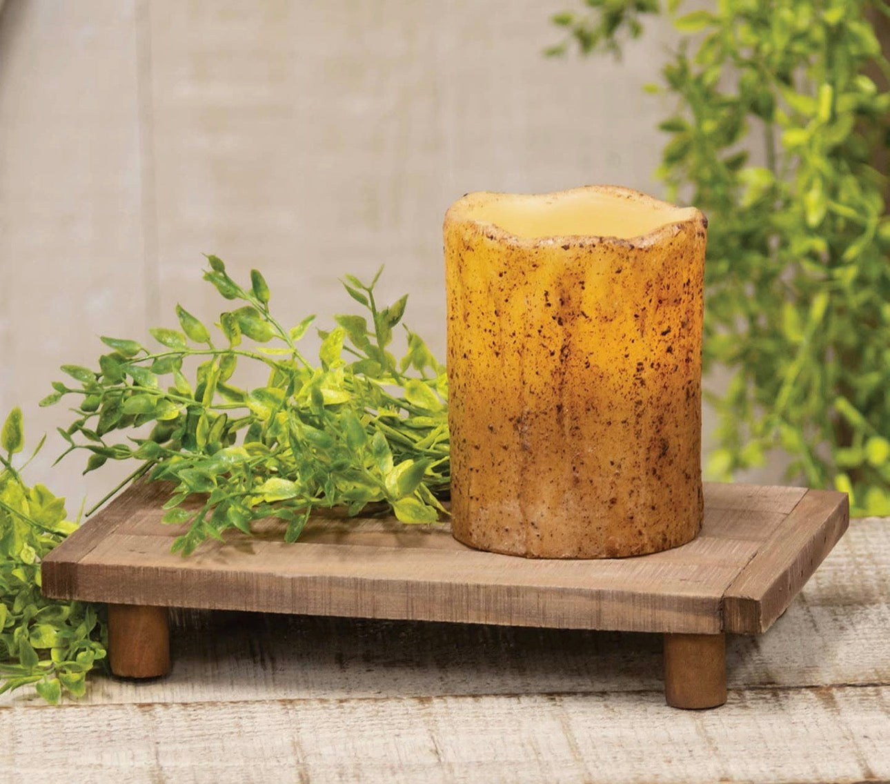 Rustic Wood Display Riser