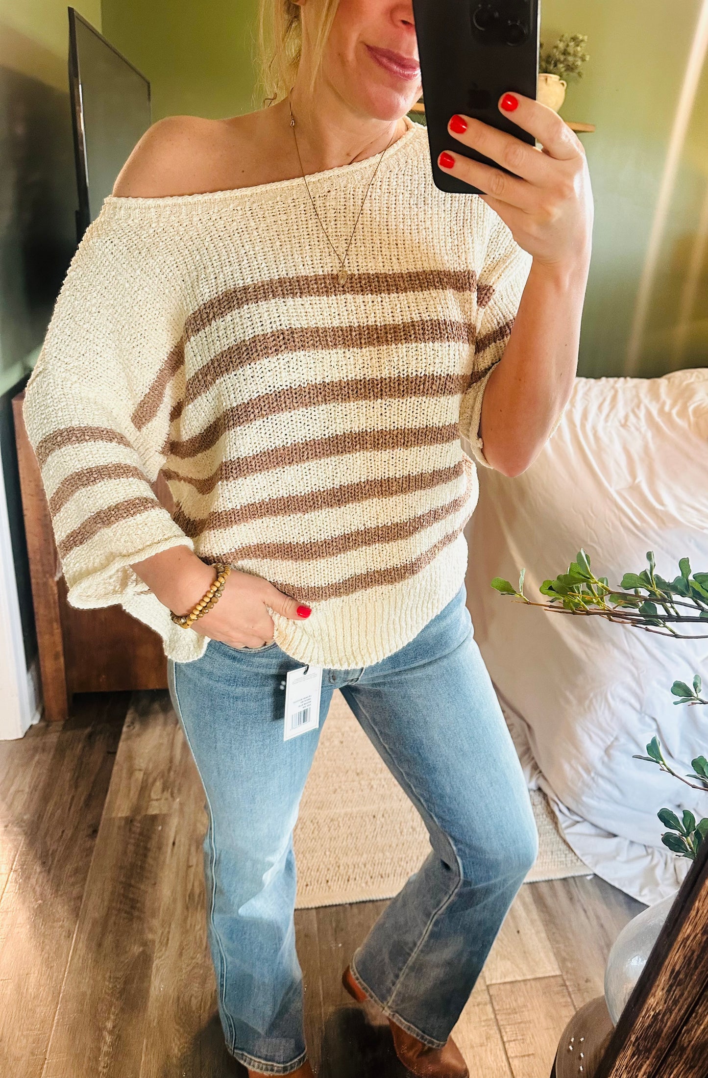 Maple Lane Stripe Sweater