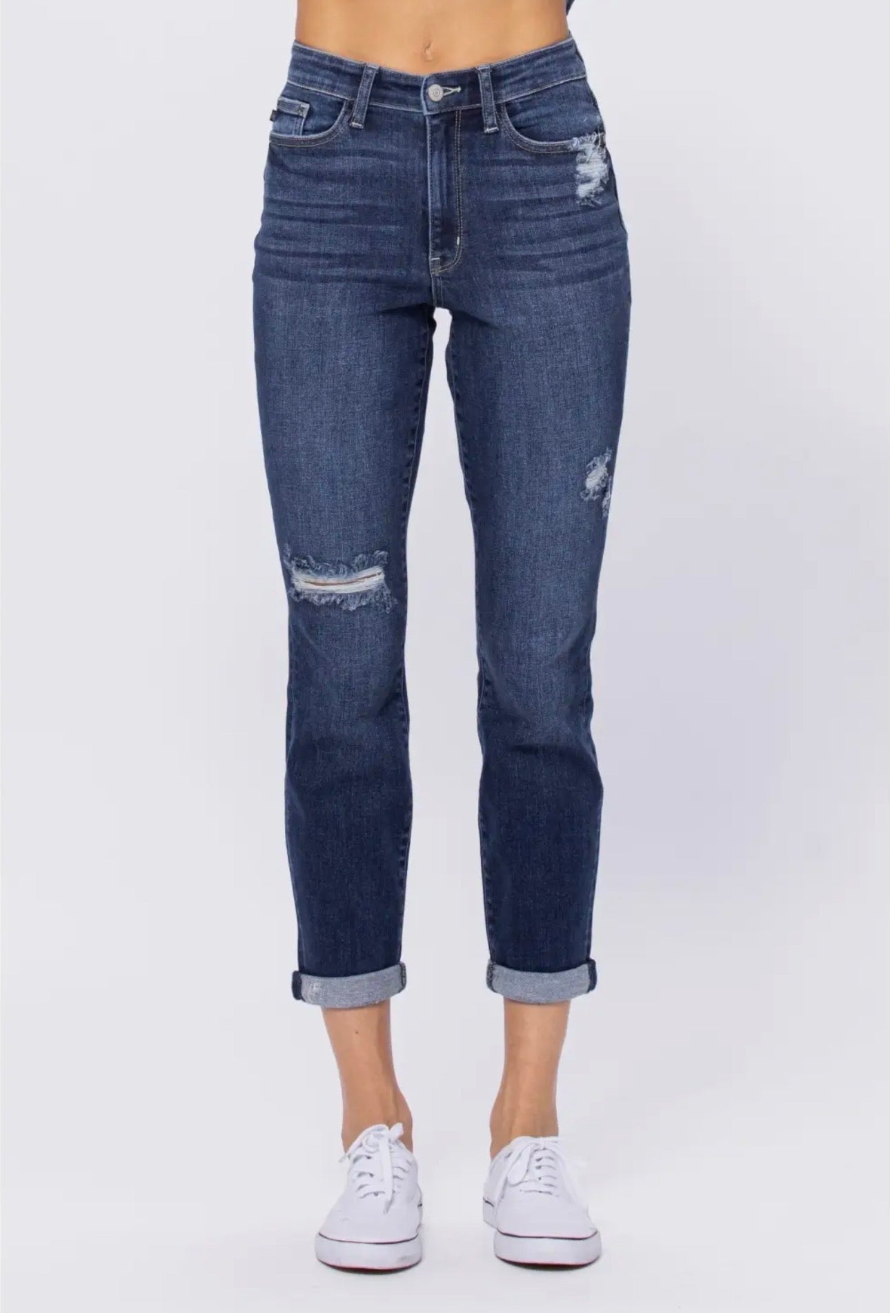 The Brooke High-Rise Boyfriend Jeans