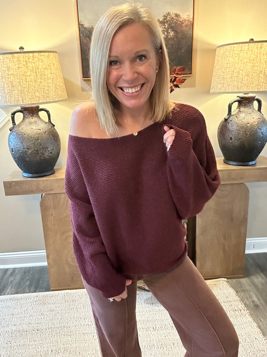 The Jasmine Dolman Sleeve Sweater 🤎