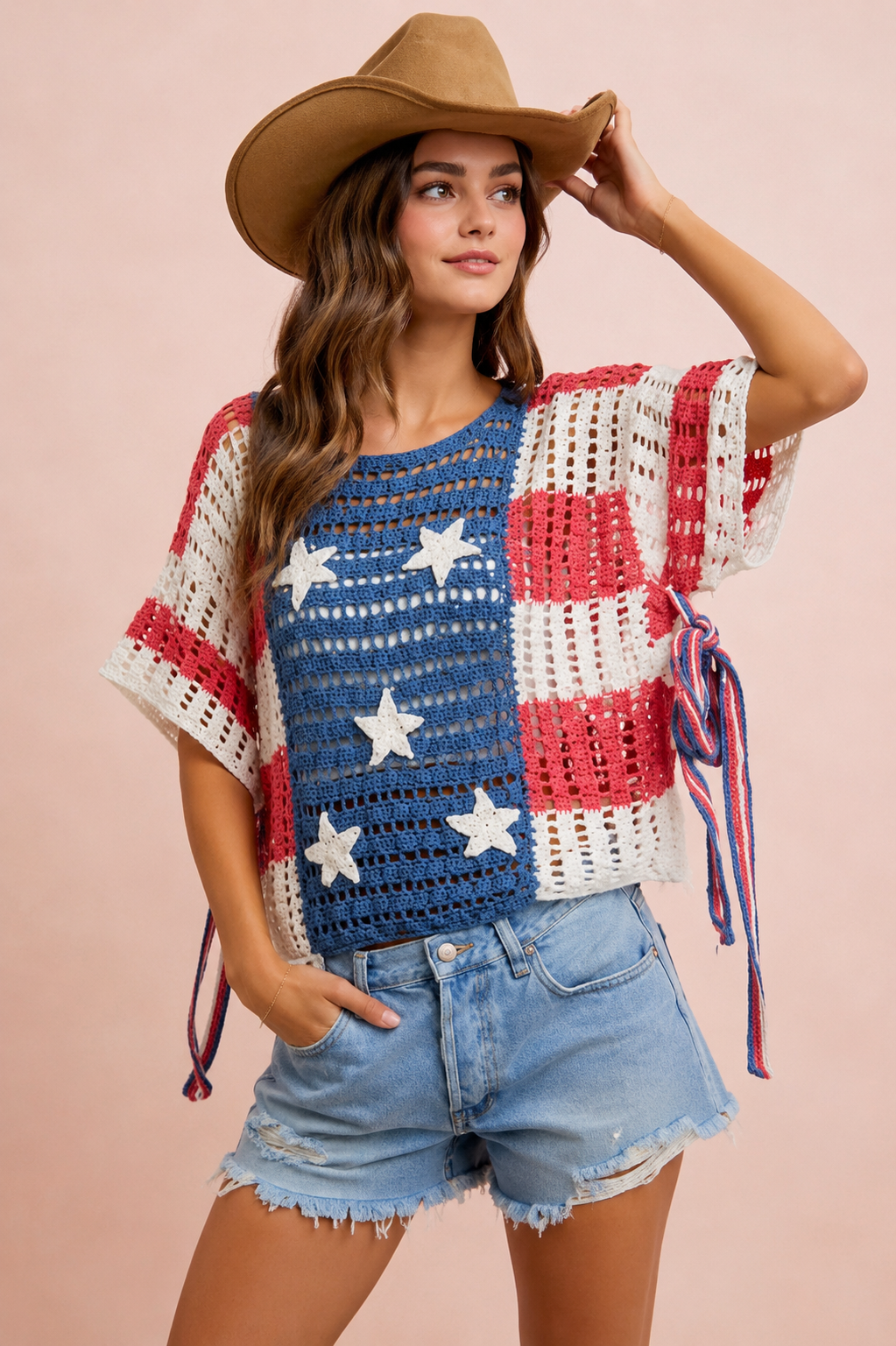 Stars & Stripes Summer Sweater