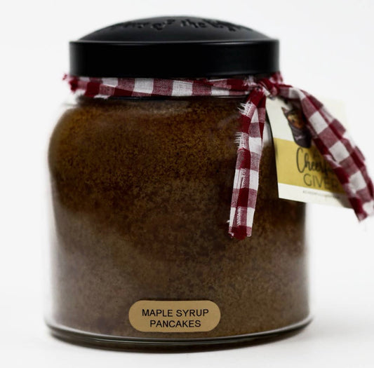 Maple Syrup Pancakes Papa Jar Candle