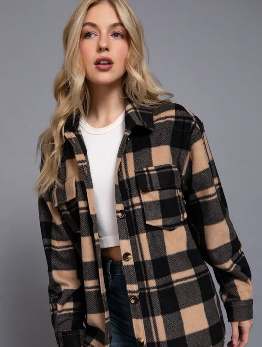🤎 The Winslow Plaid Shacket