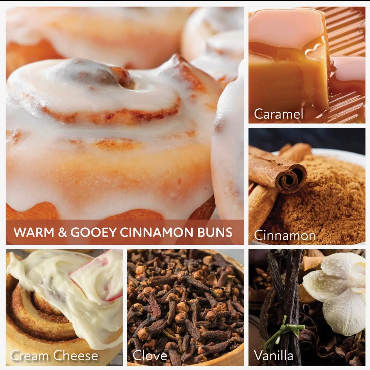 Warm & Gooey Cinnamon Buns Candle
