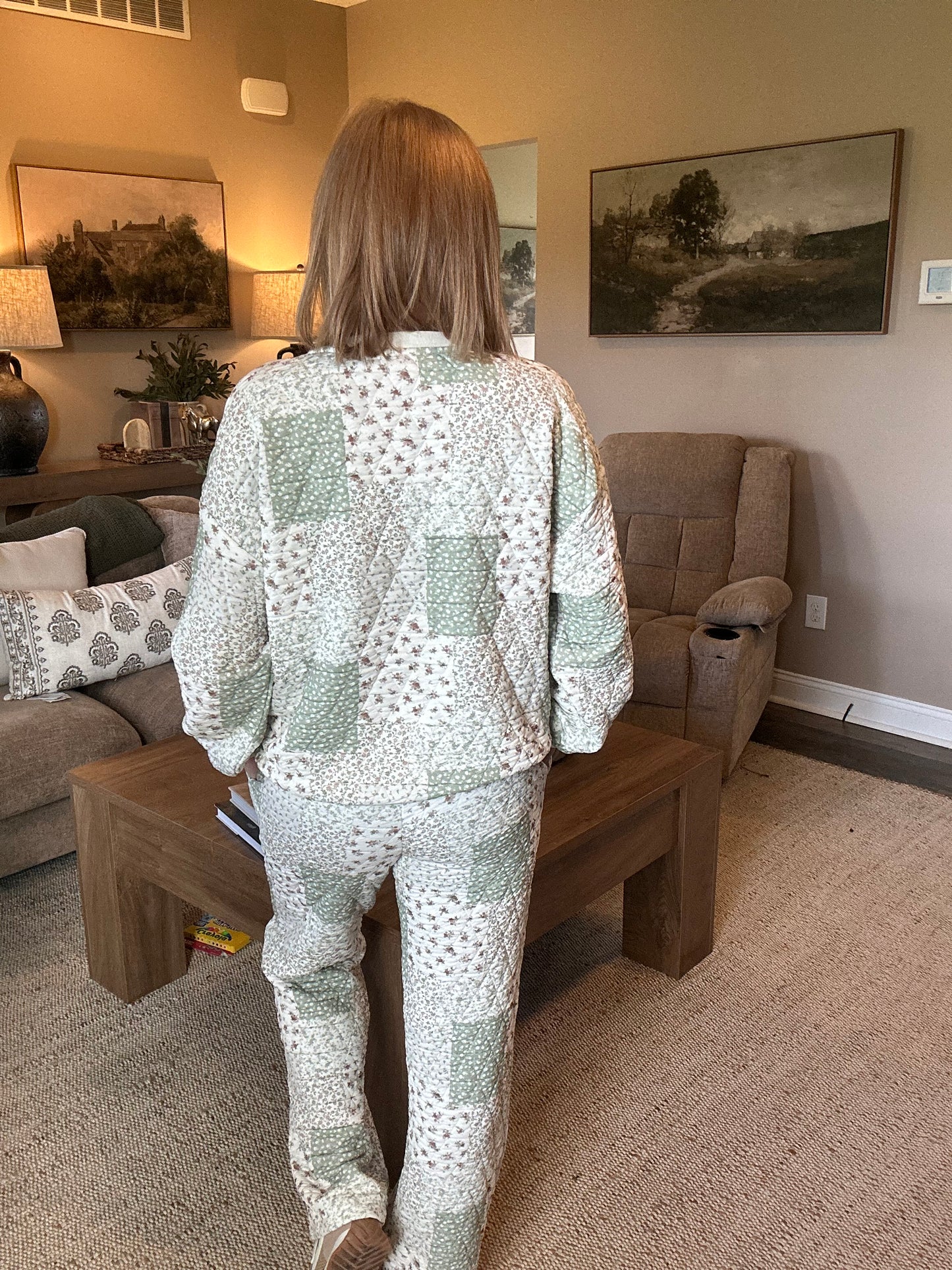 Heirloom Dreams Quilted Lounge Set