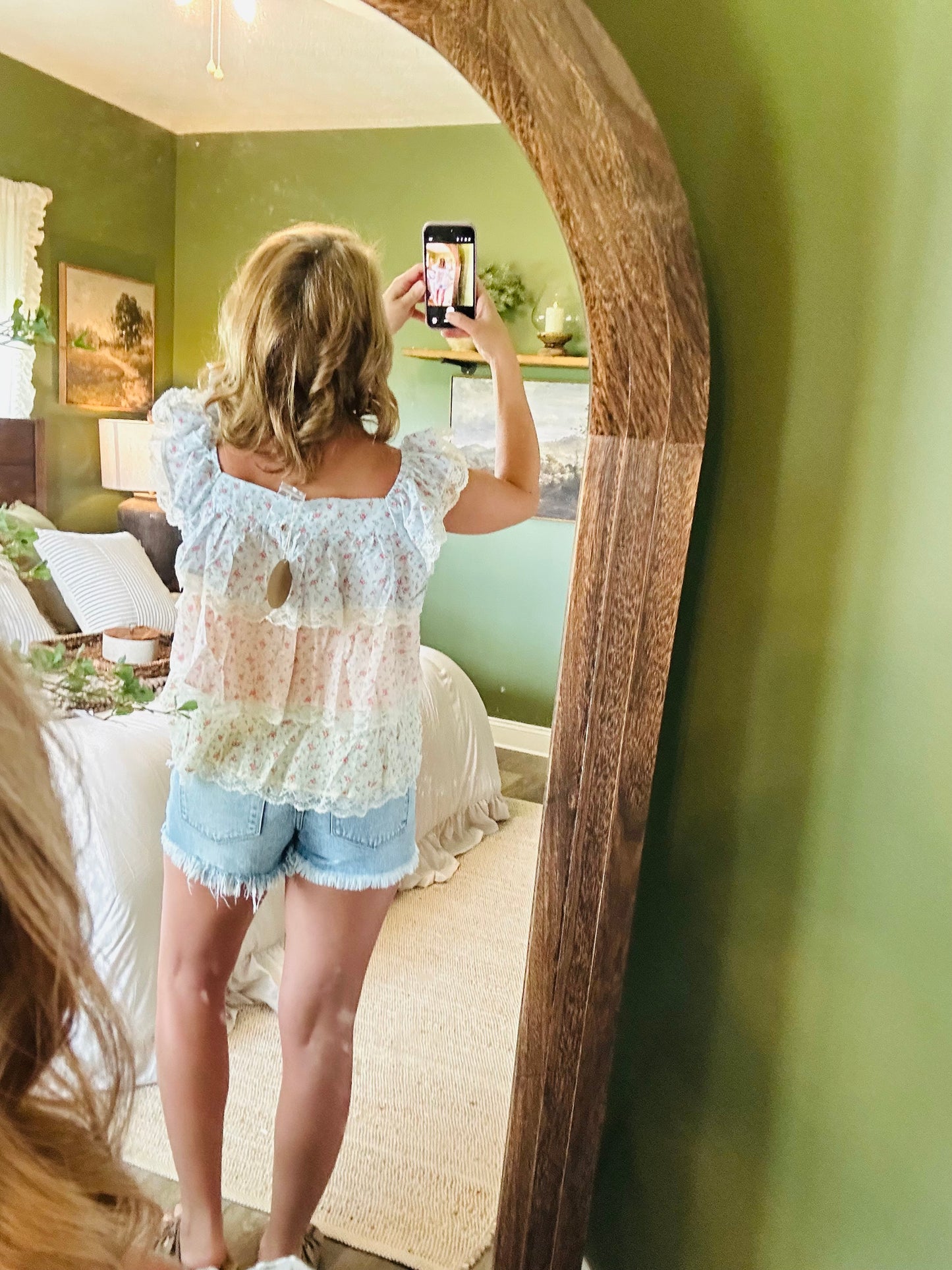 🌸 Cottage Garden Lace Top 🌸