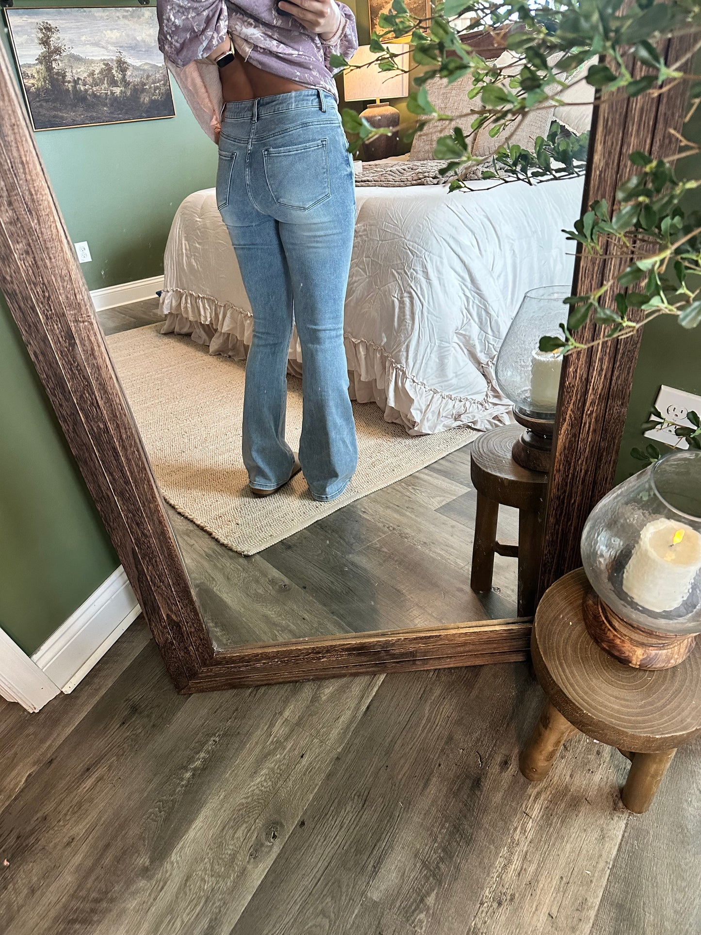 Harper High-Rise Flare Jeans