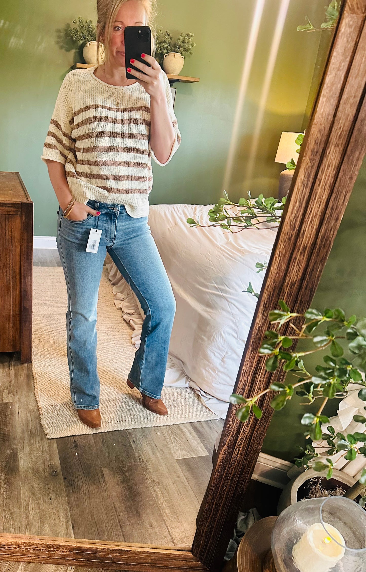 Maple Lane Stripe Sweater