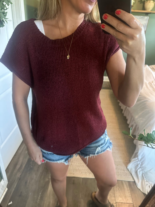Merlot Moments Sweater