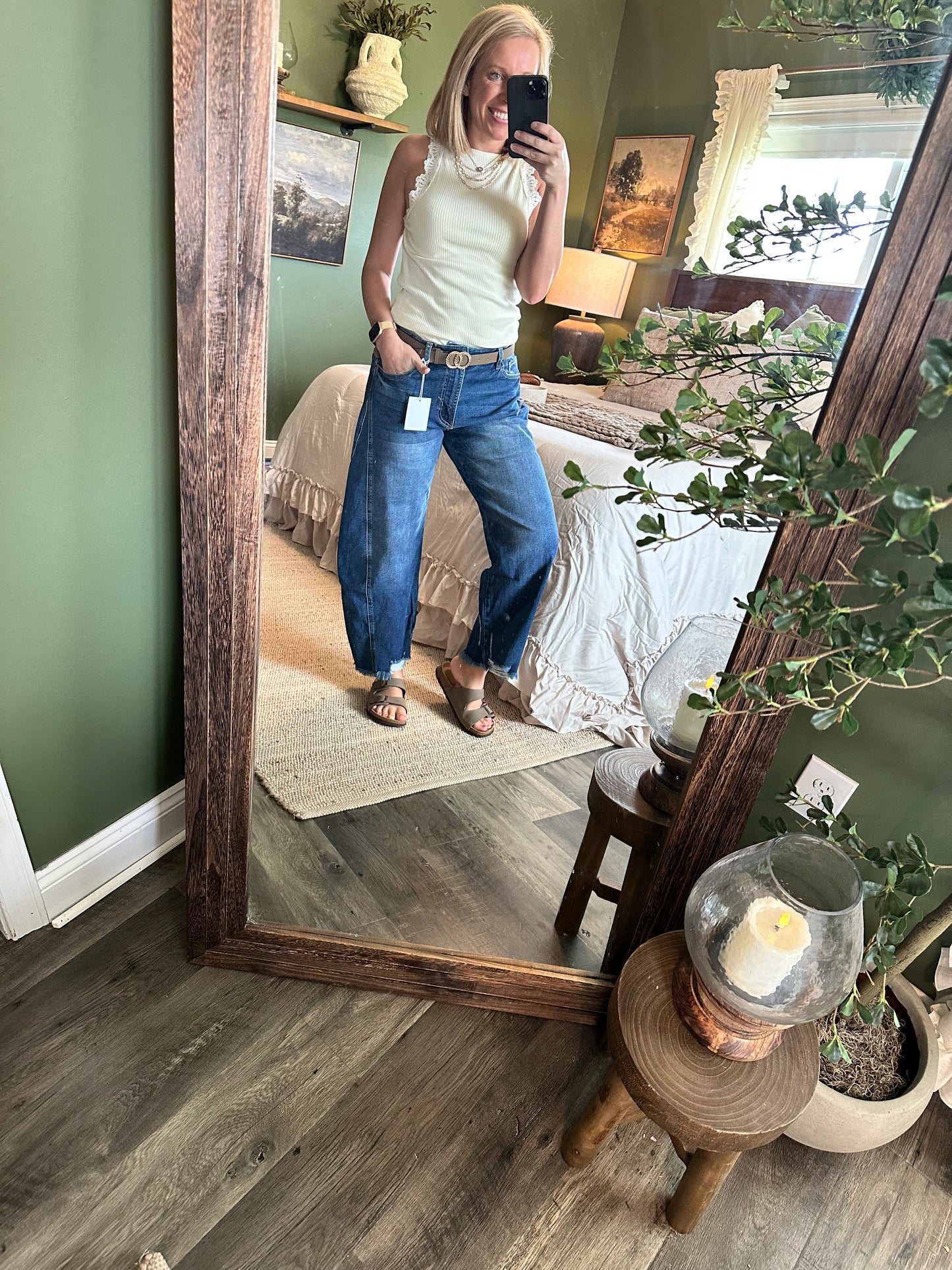 Maggie Vintage Barrel Jeans
