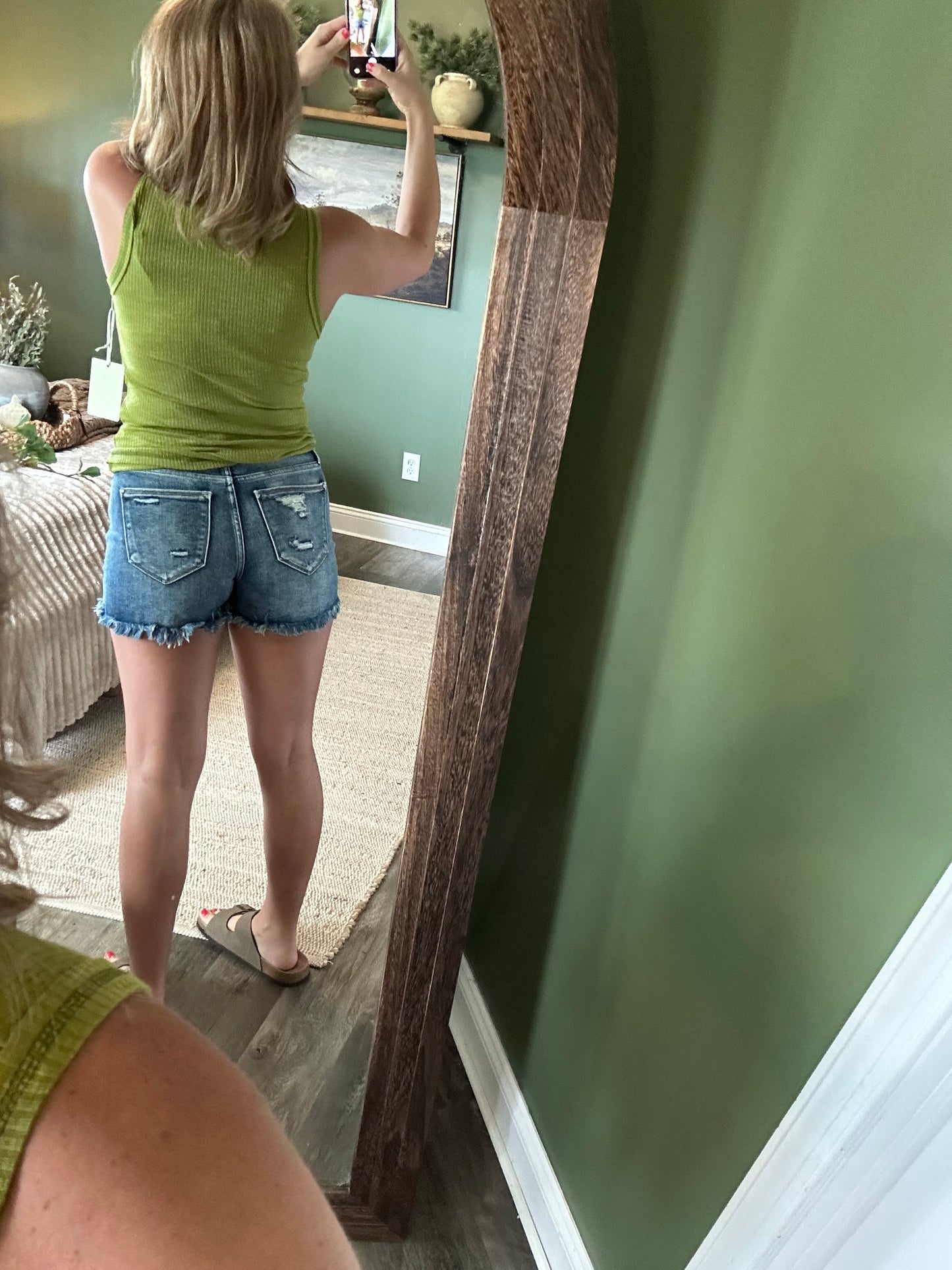 Olive You More Layered Tank