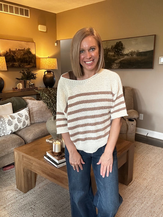Maple Lane Stripe Sweater
