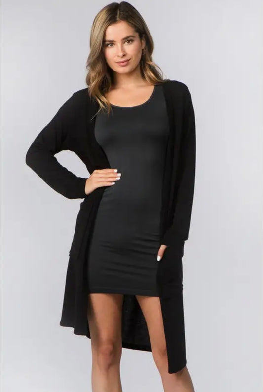 The Amelia Longline Cardigan by Yelete