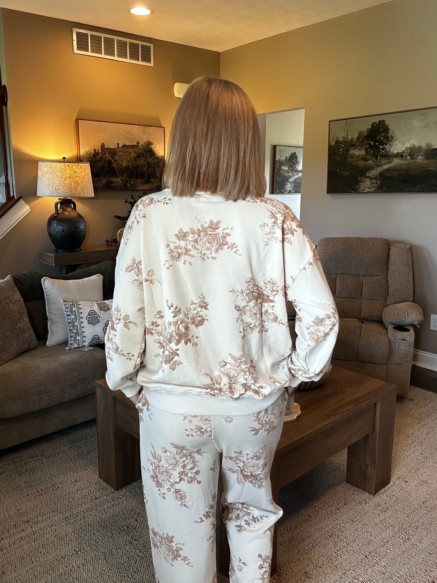 Vintage Rose Lounge Set