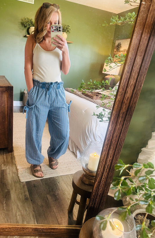 Chambray Breeze Jogger