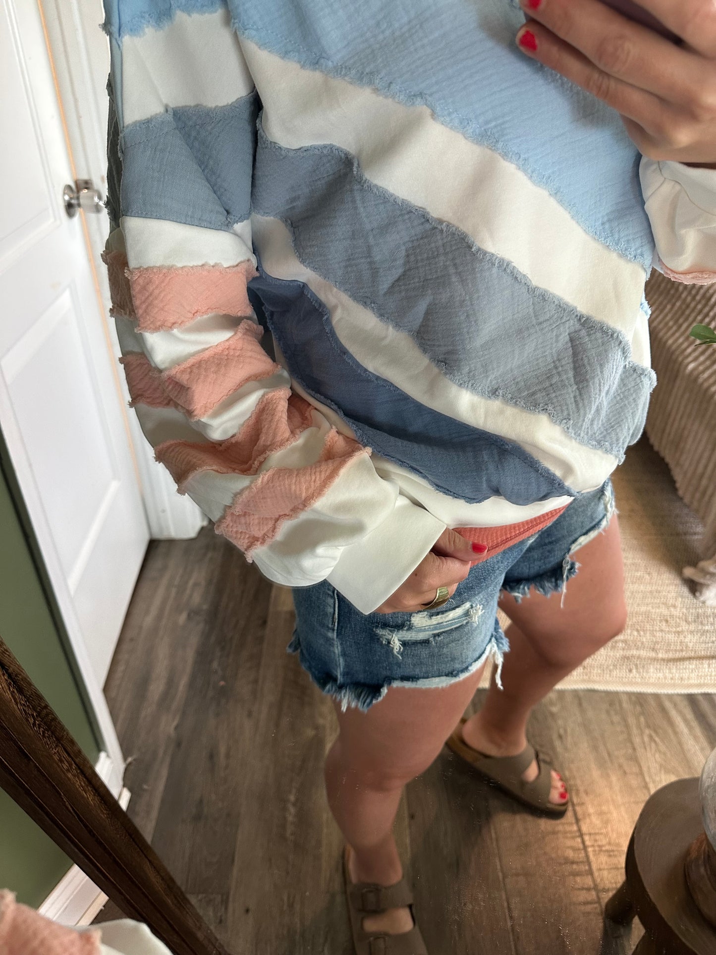 Coastal Daydream Pullover ☁️🌸