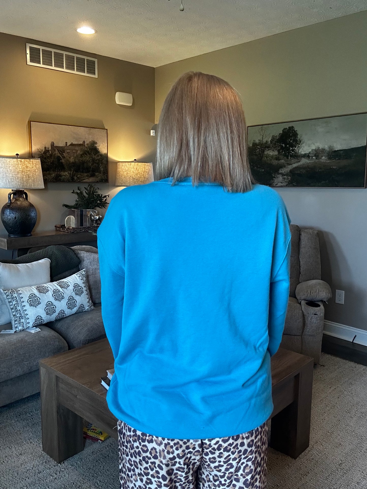 Blue Skies Howdy Super Soft Crewneck 💙