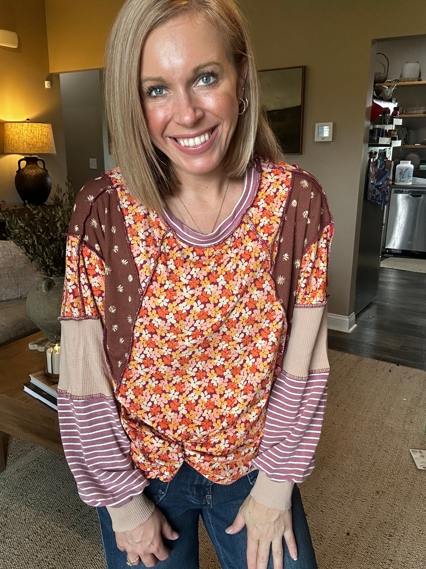 Harvest Patchwork Top