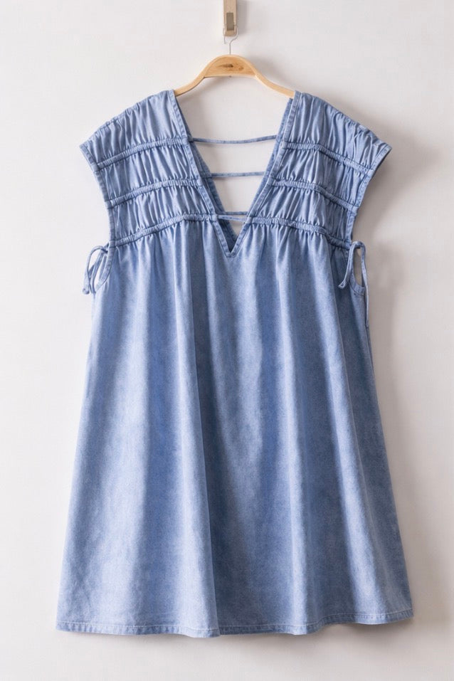 Indigo Skies Mini Dress