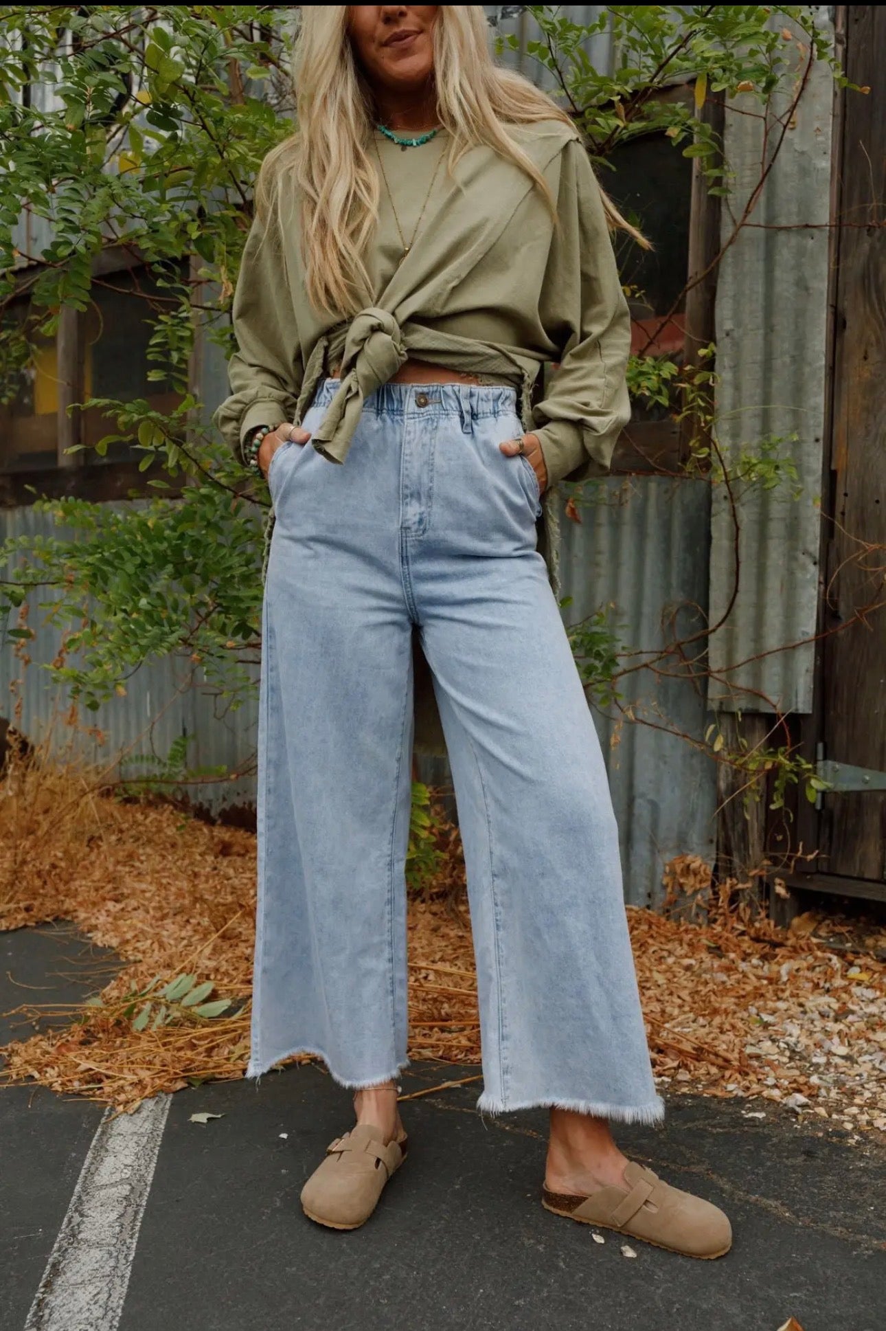 Willow Creek Wide Leg Jeans