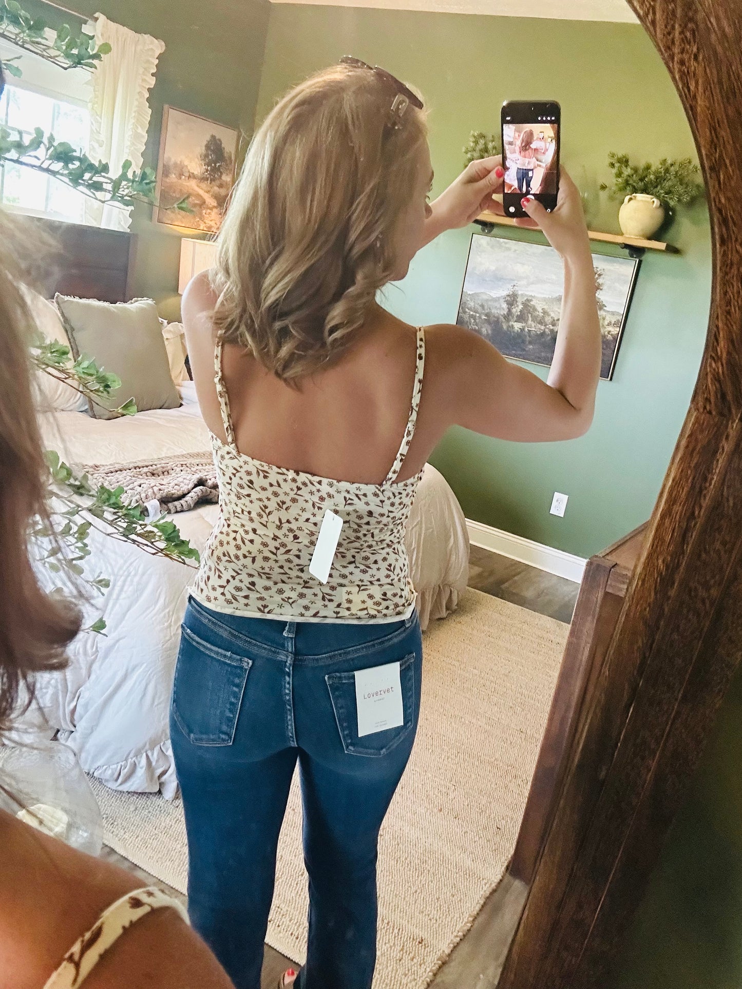 Sweet Meadow Lace Cami 🌿🤍