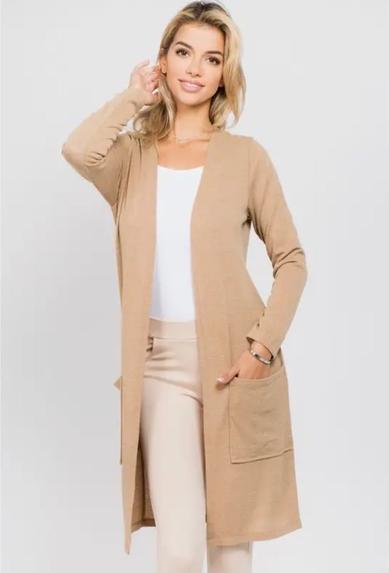The Caroline Longline Cardigan