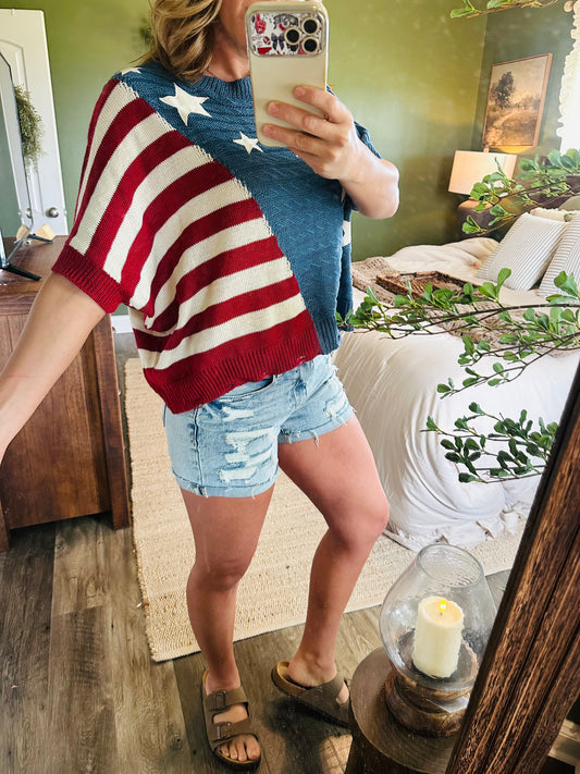 American Spirit Knit Sweater