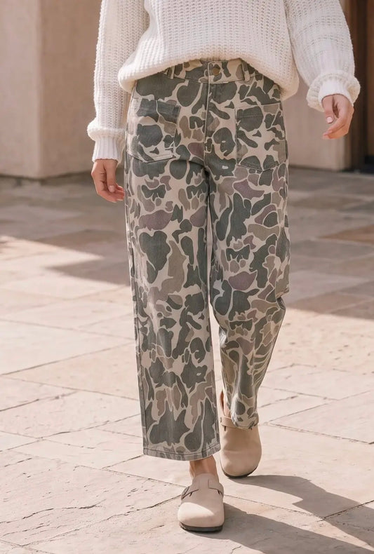 The Parker Camo Utility Pants 🤎🌿