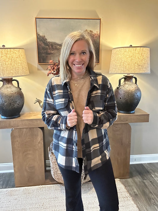 🤎 The Winslow Plaid Shacket