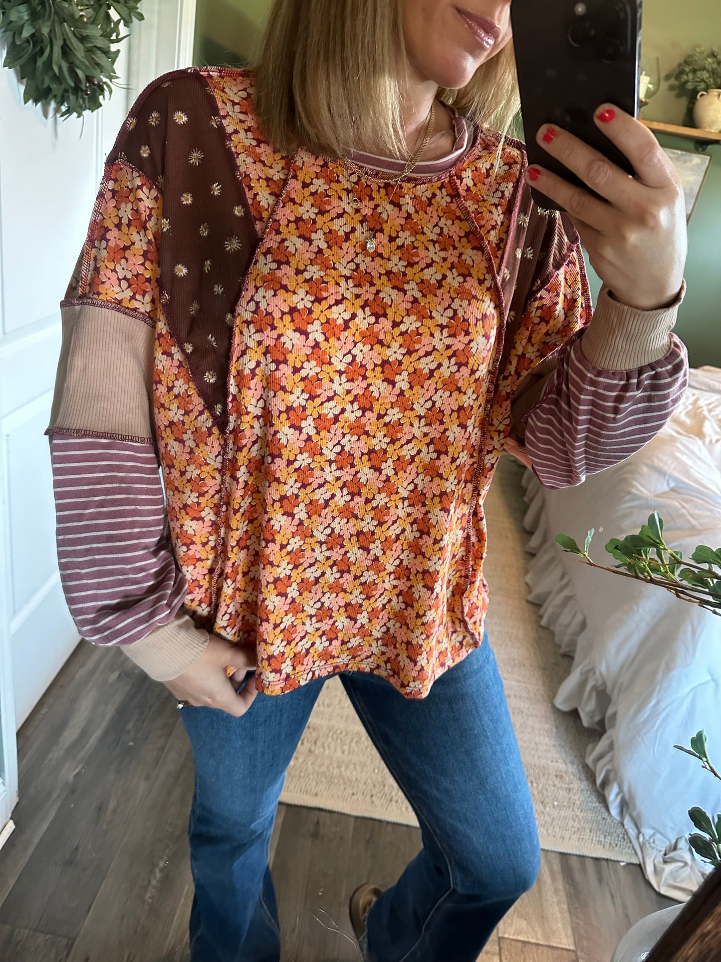 Harvest Patchwork Top