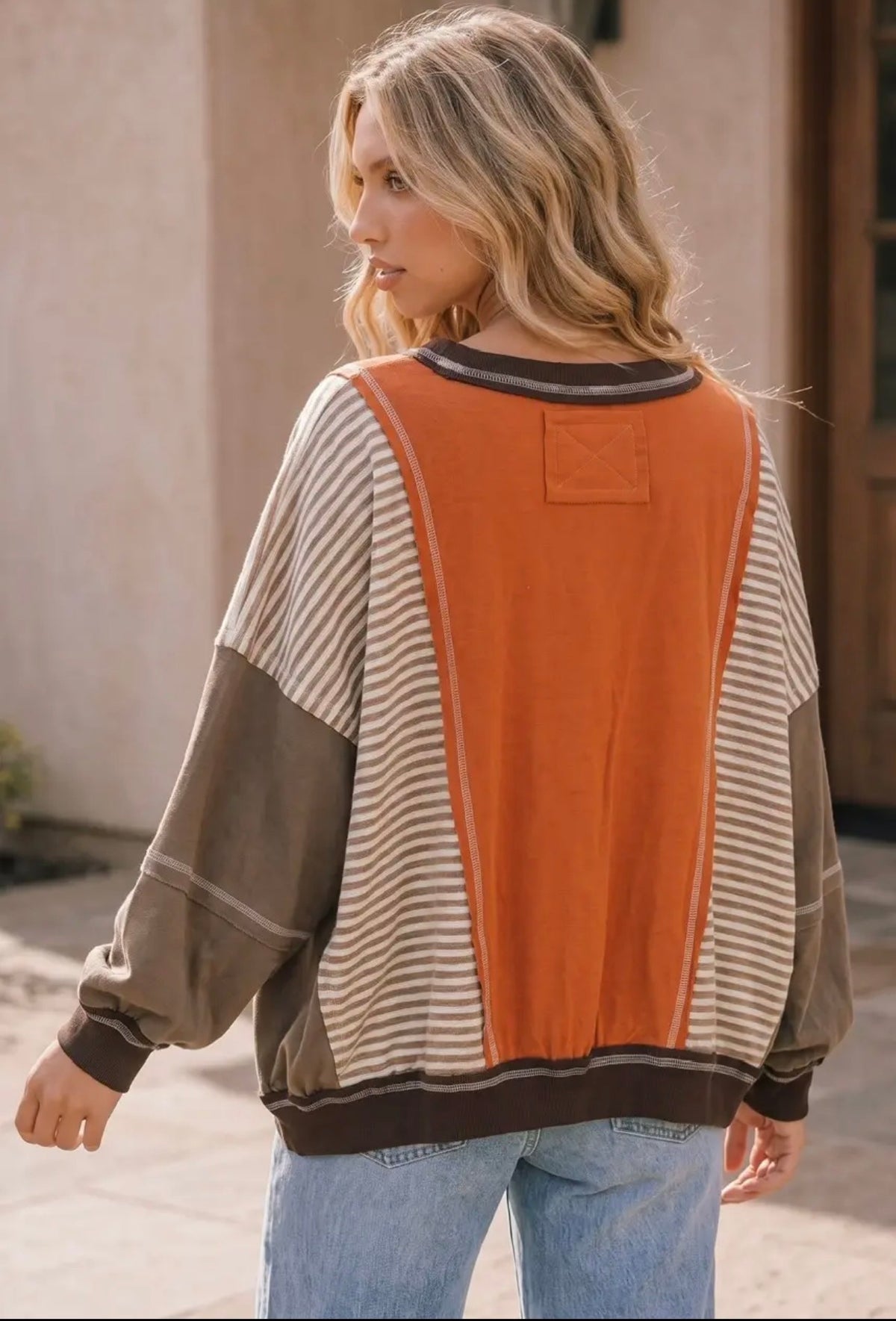 The Autumn Patchwork Pullover 🍂🤎