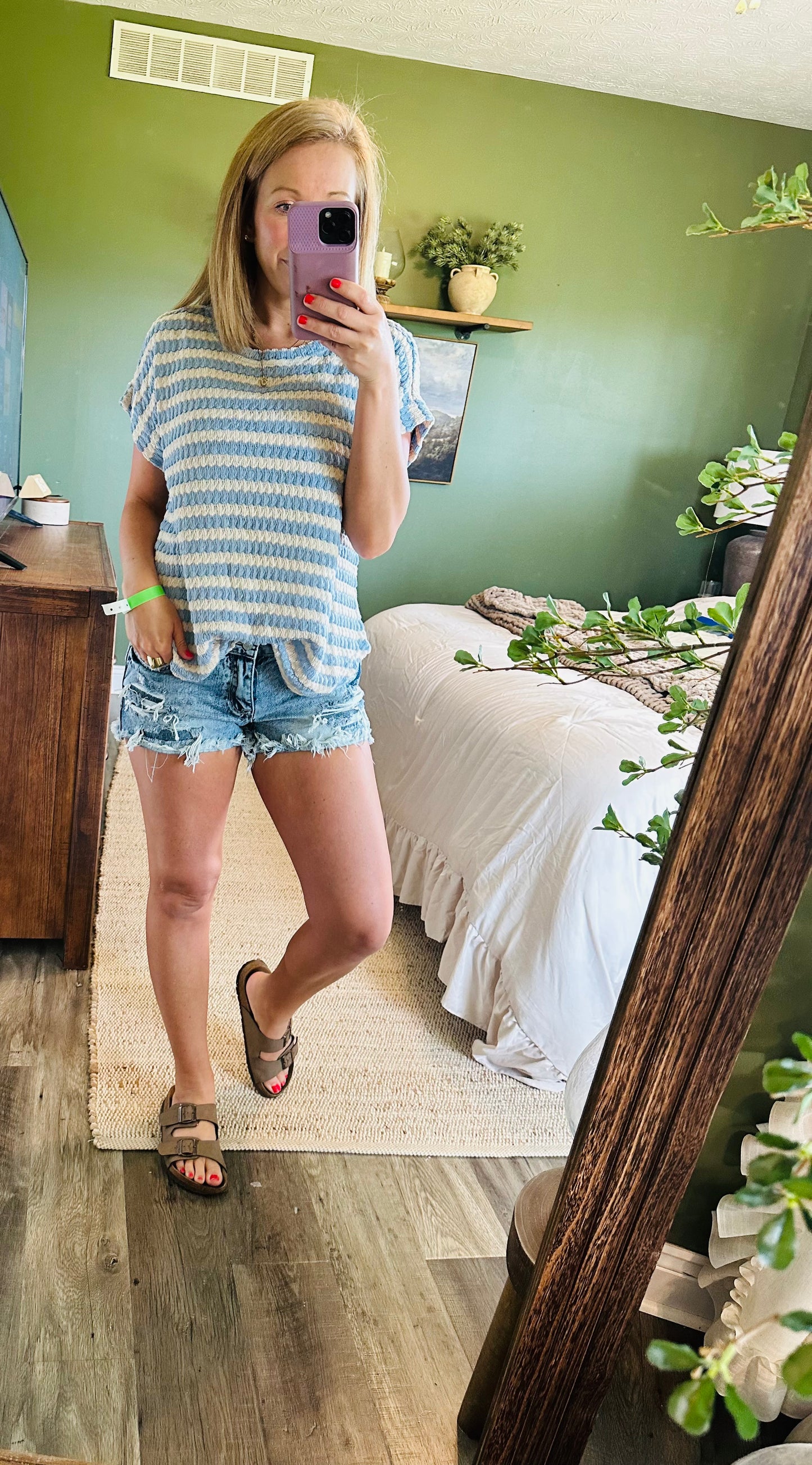 Seaside Breeze Knit Top