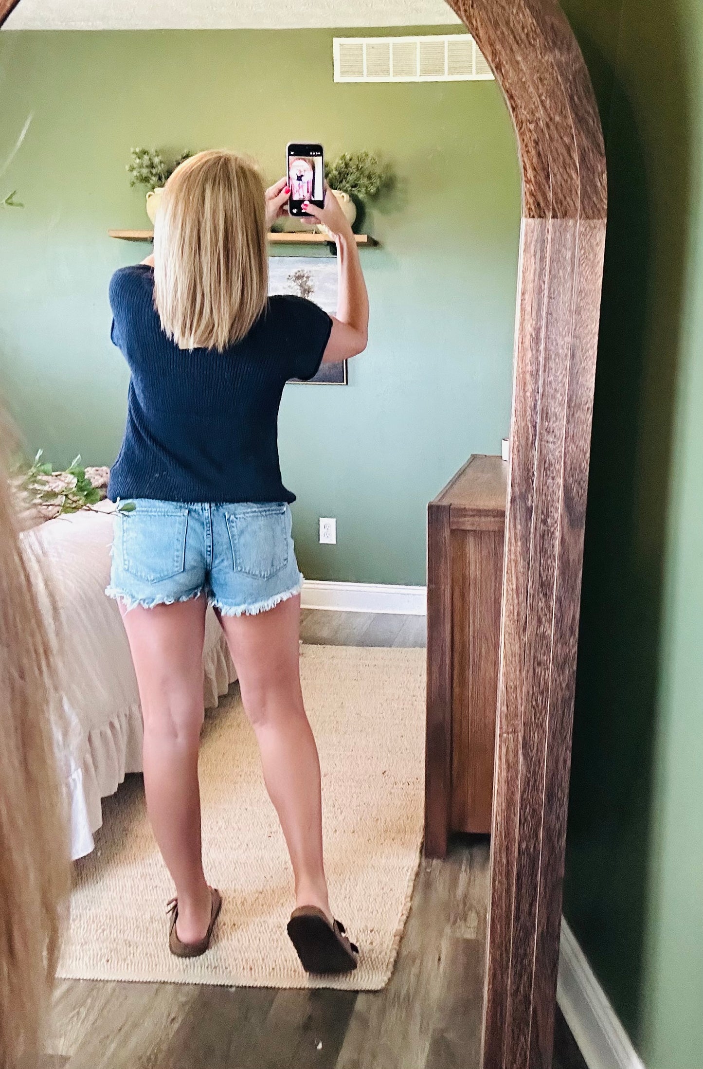 💙 Midnight Navy Knit Top