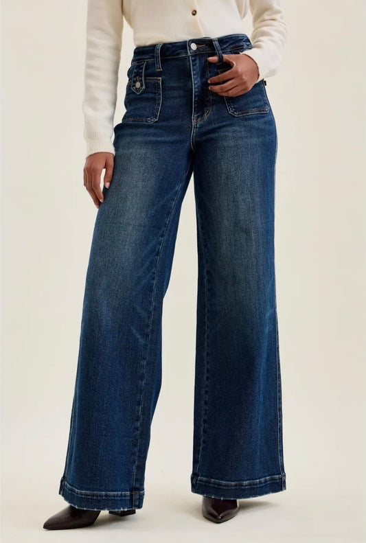 The Vintage Muse Wide Leg Judy Blues