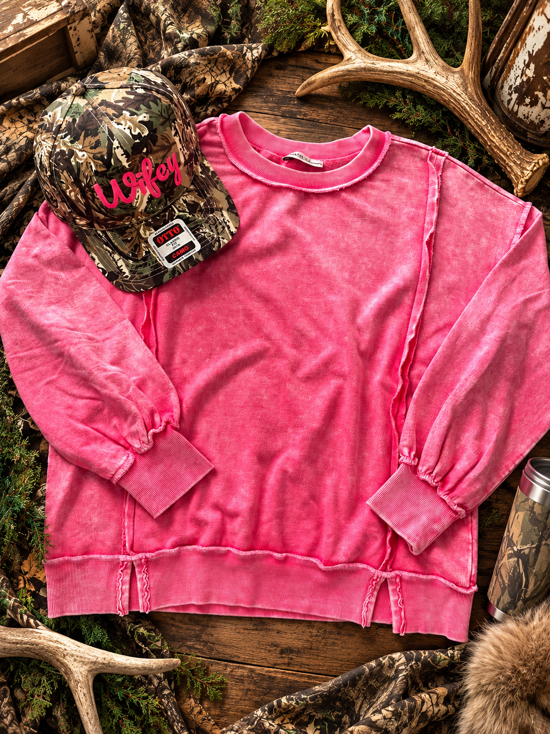 Wifey camo hat