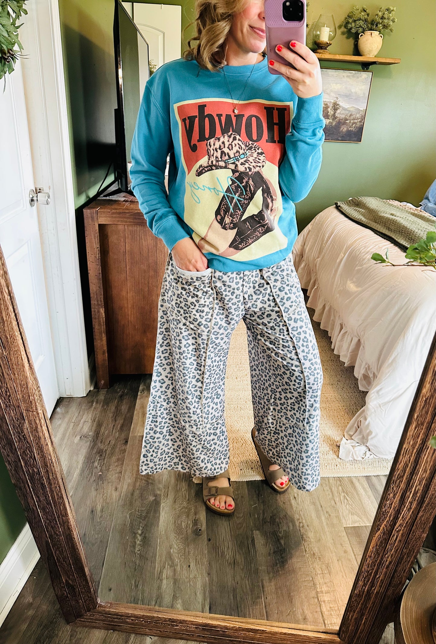 Blue Skies Howdy Super Soft Crewneck 💙